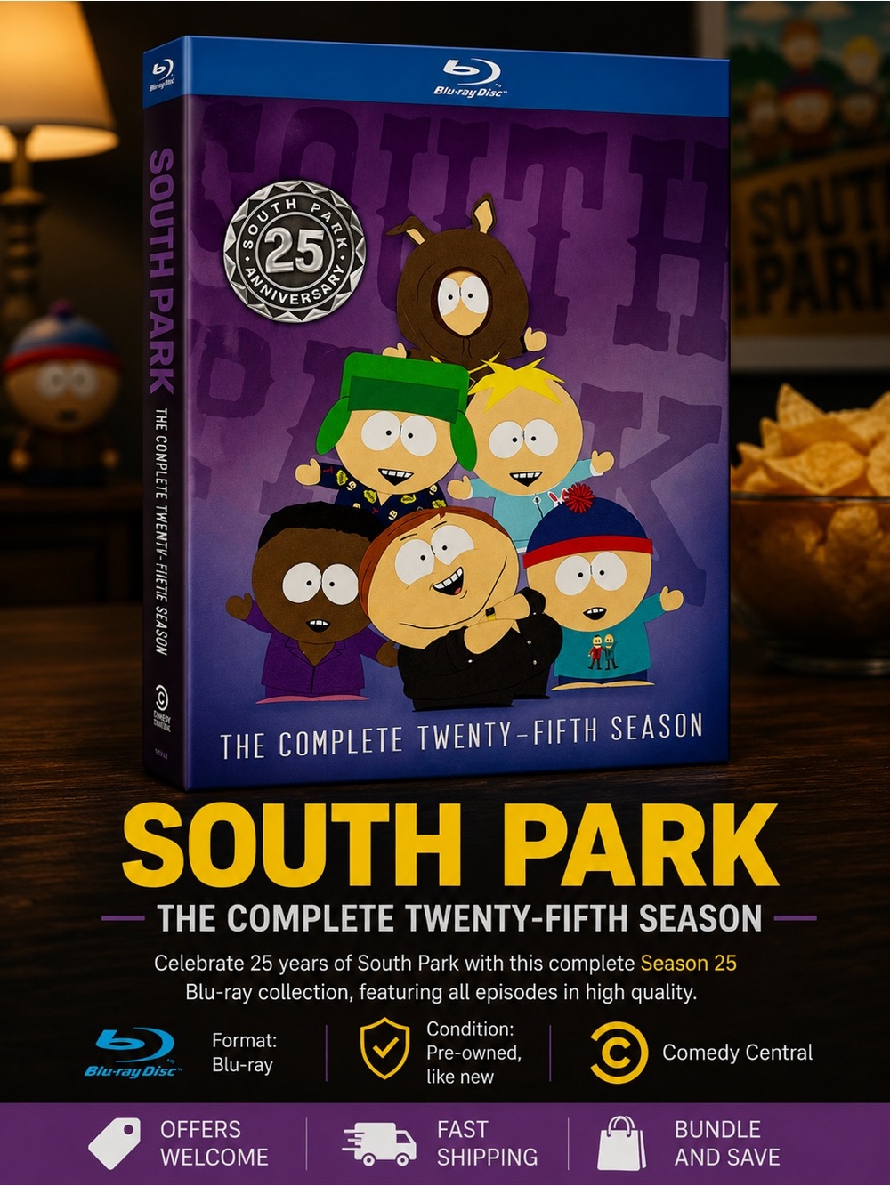 South Park Complete Season 25 Blu-ray Set